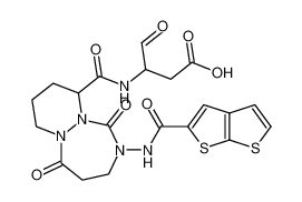 3-(1,5-dioxo-2-(thieno[2,3-b]thiophene-2-carboxamido)octahydro-1H-pyridazino[1,2-a][1,2,4]triazepine-10-carboxamido)-4-oxobutanoic acid CAS:192761-52-7 manufacturer & supplier