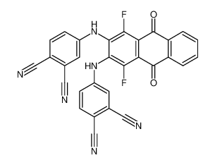 2,3-bis(3,4-dicyanoanilino)-1,4-difluoroanthraquinone CAS:192770-54-0 manufacturer & supplier