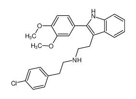 N-(4-chlorophenethyl)-2-(2-(3,4-dimethoxyphenyl)-1H-indol-3-yl)ethan-1-amine CAS:192771-12-3 manufacturer & supplier