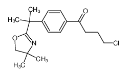 4-(4-chloro-1-oxobutyl)-α,α-dimethyl-α-(4,4-dimethyloxazolin-2-yl) toluene CAS:192775-98-7 manufacturer & supplier