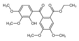 2-(2-Hydroxy-3,4-dimethoxy-benzoyl)-4,5-dimethoxy-benzoic acid ethyl ester CAS:19278-95-6 manufacturer & supplier