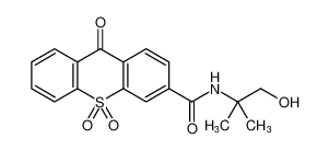 N-(1-hydroxy-2-methylpropan-2-yl)-9-oxo-9H-thioxanthene-3-carboxamide 10,10-dioxide CAS:192799-18-1 manufacturer & supplier