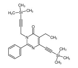 5-Ethyl-2-phenyl-6-trimethylsilanylethynyl-3-(3-trimethylsilanyl-prop-2-ynyl)-3H-pyrimidin-4-one CAS:192802-95-2 manufacturer & supplier