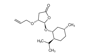 (4R,5R)-4-(allyloxy)-5-(((1R,2S,5R)-2-isopropyl-5-methylcyclohexyl)oxy)dihydrofuran-2(3H)-one CAS:192806-58-9 manufacturer & supplier