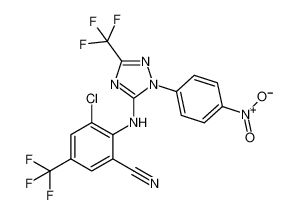 3-chloro-2-((1-(4-nitrophenyl)-3-(trifluoromethyl)-1H-1,2,4-triazol-5-yl)amino)-5-(trifluoromethyl)benzonitrile CAS:192816-99-2 manufacturer & supplier