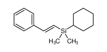 (E)-cyclohexyldimethyl(styryl)silane CAS:192863-29-9 manufacturer & supplier