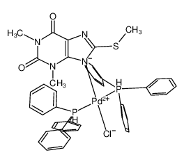 trans-[PdCl(8-(methylthio)theophyllinate)(PPh3)2] CAS:192867-56-4 manufacturer & supplier