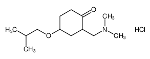 2-((dimethylamino)methyl)-4-isobutoxycyclohexan-1-one hydrochloride CAS:192870-72-7 manufacturer & supplier