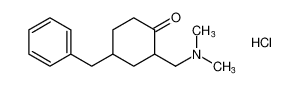 4-benzyl-2-((dimethylamino)methyl)cyclohexan-1-one hydrochloride CAS:192870-77-2 manufacturer & supplier