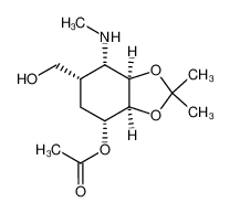 (1S,2S,3R,4S,5R)-5-acetoxy-3,4-isopropylidenedioxy-2-(methylamino)cyclohexane-1-methanol CAS:192871-76-4 manufacturer & supplier