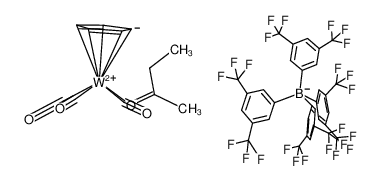 [Cp(CO)3W(η(1)-2-butanone)][B(3,5-bis(trifluoromethyl)phenyl)4] CAS:192873-29-3 manufacturer & supplier