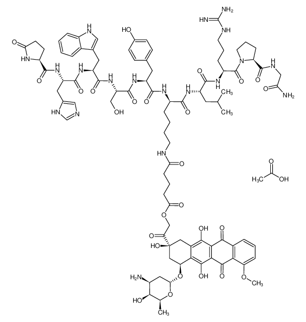 Zoptarelin doxorubicin acetate CAS:1928750-34-8 manufacturer & supplier