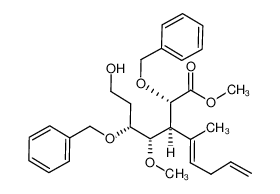 (E)-(2S,3S)-2-Benzyloxy-3-((1S,2R)-2-benzyloxy-4-hydroxy-1-methoxy-butyl)-4-methyl-octa-4,7-dienoic acid methyl ester CAS:192932-01-7 manufacturer & supplier