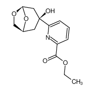 ethyl 6-[3-(3-hydroxy-6,8-dioxabicyclo[3.2.1]octanyl)]-2-pyridinecarboxylate CAS:192933-07-6 manufacturer & supplier