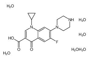 1-cyclopropyl-6-fluoro-4-oxo-7-piperazin-1-ylquinoline-3-carboxylic acid,hexahydrate CAS:192934-52-4 manufacturer & supplier