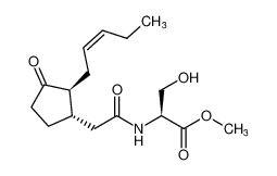 methyl (2-((1S,2S)-3-oxo-2-((Z)-pent-2-en-1-yl)cyclopentyl)acetyl)-L-serinate CAS:192942-02-2 manufacturer & supplier