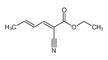 2-cyano-hexa-2,4-dienoic acid ethyl ester CAS:19298-91-0 manufacturer & supplier