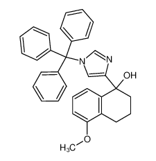 4-[1-(1-hydroxy-5-methoxy-1,2,3,4-tetrahydronaphthyl)]-N-(triphenylmethyl)imidazole CAS:192987-40-9 manufacturer & supplier