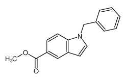 1-benzyl-1H-indole-5-carboxylic acid methyl ester CAS:192997-32-3 manufacturer & supplier