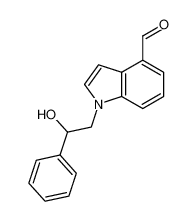 1-(2-hydroxy-2-phenylethyl)indole-4-carbaldehyde CAS:192997-37-8 manufacturer & supplier