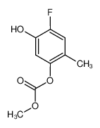 (4-fluoro-5-hydroxy-2-methylphenyl) methyl carbonate CAS:193001-67-1 manufacturer & supplier