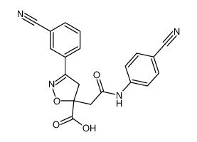 4-cyanophenyl [3-(3-cyanophenyl)-5-carboxy-isoxazolin-5-yl]acetamide CAS:193006-32-5 manufacturer & supplier