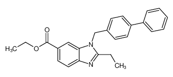 ethyl 1-([1,1'-biphenyl]-4-ylmethyl)-2-ethyl-1H-benzo[d]imidazole-6-carboxylate CAS:193009-89-1 manufacturer & supplier