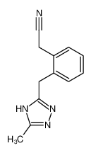 [2-(5-methyl-1H-[1,2,4]triazol-3-ylmethyl)-phenyl]-acetonitrile CAS:19301-07-6 manufacturer & supplier