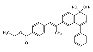 4-(E,Z)-[2-(5,6-dihydro-5,5-dimethyl-8-phenyl-2-naphthalenyl)-1-propenyl]benzoic acid,ethyl ester CAS:193015-16-6 manufacturer & supplier