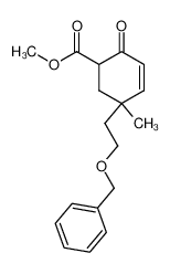 5-(2-Benzyloxy-ethyl)-5-methyl-2-oxo-cyclohex-3-enecarboxylic acid methyl ester CAS:193019-53-3 manufacturer & supplier