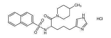 (S)-N-(5-(1H-imidazol-4-yl)-1-(4-methylpiperidin-1-yl)-1-oxopentan-2-yl)naphthalene-2-sulfonamide hydrochloride CAS:193019-69-1 manufacturer & supplier