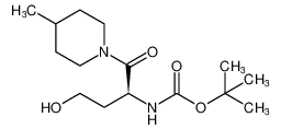 tert-butyl (S)-(4-hydroxy-1-(4-methylpiperidin-1-yl)-1-oxobutan-2-yl)carbamate CAS:193019-75-9 manufacturer & supplier