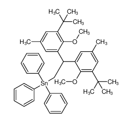 (2,2-bis(3-(tert-butyl)-2-methoxy-5-methylphenyl)ethyl)triphenylstannane CAS:193021-08-8 manufacturer & supplier