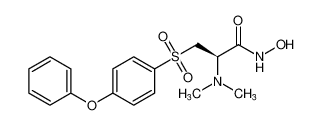 (R)-2-(dimethylamino)-N-hydroxy-3-((4-phenoxyphenyl)sulfonyl)propanamide CAS:193022-91-2 manufacturer & supplier