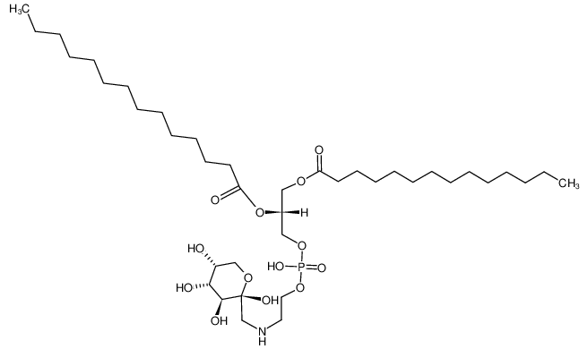 1-deoxy-1-[2-(1,2-ditetradecanoyl-sn-glycero-3-phosphooxy)ethylamino]-D-fructose CAS:193066-98-7 manufacturer & supplier