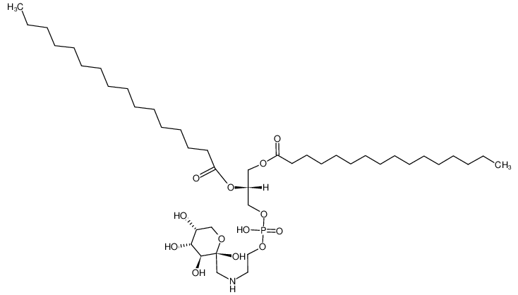 1-deoxy-1-[2-(1,2-dihexadecanoyl-sn-glycero-3-phosphooxy)ethylamino]-D-fructose CAS:193066-99-8 manufacturer & supplier