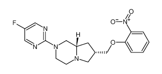 (7S,8aS)-2-(5-fluoropyrimidin-2-yl)-7-((2-nitrophenoxy)methyl)octahydropyrrolo[1,2-a]pyrazine CAS:193067-25-3 manufacturer & supplier