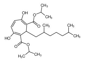 diisopropyl 2-(2,6-dimethylheptyl)-4,7-dihydroxycyclohepta-3,5,7-triene-1,3-dicarboxylate CAS:193068-73-4 manufacturer & supplier