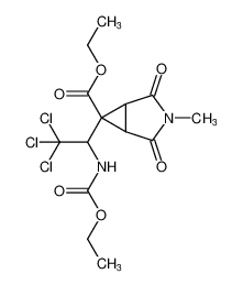 ethyl 3-methyl-2,4-dioxo-6-(2,2,2-trichloro-1-((ethoxycarbonyl)amino)ethyl)-3-azabicyclo[3.1.0]hexane-6-carboxylate CAS:193068-95-0 manufacturer & supplier