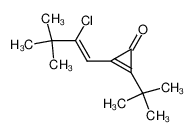 1-tert.-Butyl-2-(2-chlor-3,3-dimethyl-buten-(1)-yl)-cyclopropenon-(3) CAS:19307-76-7 manufacturer & supplier