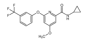 N-cyclopropyl-4-methoxy-6-(3-(trifluoromethyl)phenoxy)picolinamide CAS:193073-09-5 manufacturer & supplier