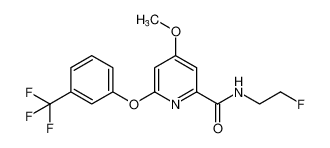 N-(2-fluoroethyl)-4-methoxy-6-(3-(trifluoromethyl)phenoxy)picolinamide CAS:193073-32-4 manufacturer & supplier