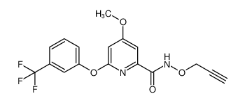 4-methoxy-N-(prop-2-yn-1-yloxy)-6-(3-(trifluoromethyl)phenoxy)picolinamide CAS:193074-11-2 manufacturer & supplier