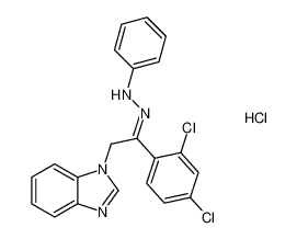 (Z)-1-(2-(2,4-dichlorophenyl)-2-(2-phenylhydrazineylidene)ethyl)-1H-benzo[d]imidazole hydrochloride CAS:193075-69-3 manufacturer & supplier