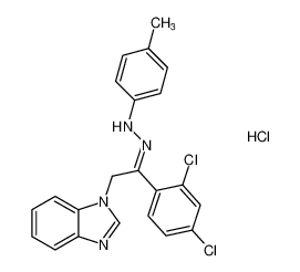 (Z)-1-(2-(2,4-dichlorophenyl)-2-(2-(p-tolyl)hydrazineylidene)ethyl)-1H-benzo[d]imidazole hydrochloride CAS:193075-75-1 manufacturer & supplier