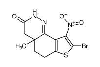 8-bromo-4a-methyl-9-nitro-4,4a,5,6-tetrahydrothieno[2,3-h]cinnolin-3(2H)-one CAS:193076-44-7 manufacturer & supplier