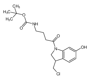 tert-butyl (4-(3-(chloromethyl)-6-hydroxyindolin-1-yl)-4-oxobutyl)carbamate CAS:193078-59-0 manufacturer & supplier