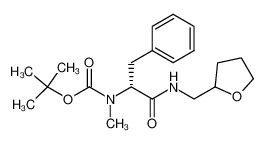 methyl-((1R)-2-phenyl-1-(((tetrahydrofuran-2-yl)methyl)carbamoyl)ethyl)carbamic acid tert-butyl ester CAS:193085-26-6 manufacturer & supplier