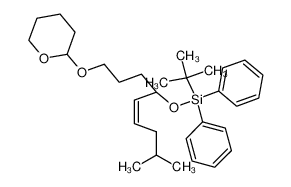 tert-Butyl-{(Z)-5-methyl-1-[3-(tetrahydro-pyran-2-yloxy)-propyl]-hex-2-enyloxy}-diphenyl-silane CAS:193093-32-2 manufacturer & supplier