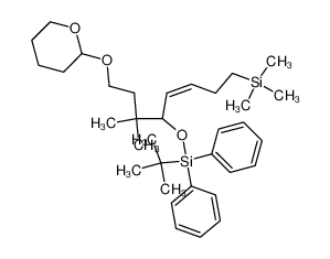 2-[(Z)-4-(tert-Butyl-diphenyl-silanyloxy)-3,3-dimethyl-8-trimethylsilanyl-oct-5-enyloxy]-tetrahydro-pyran CAS:193093-48-0 manufacturer & supplier